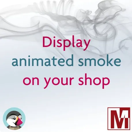 Show smoke swirls on your PrestaShop store