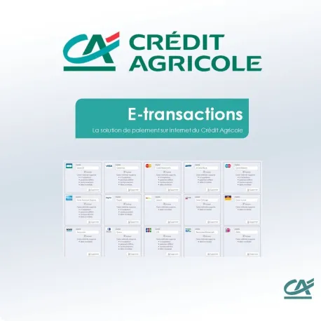 PrestaShop Payment module for Crédit Agricole - eTransaction